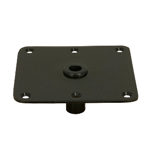 Springfield Marine Springfield KingPin™ Standard Square Steel Base w/Stain E-Coat - 7"x7" - 3620011