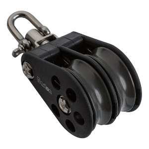 Barton Marine Barton Size 5 54mm Plain Bearing Pulley Block Double Block & Swivel - N05230