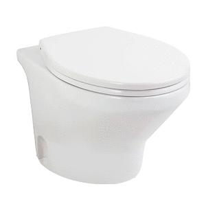 Thetford Marine Thetford Compass Touch Toilet - Low, White, 24V - T-COM024PW/TSFT/NA