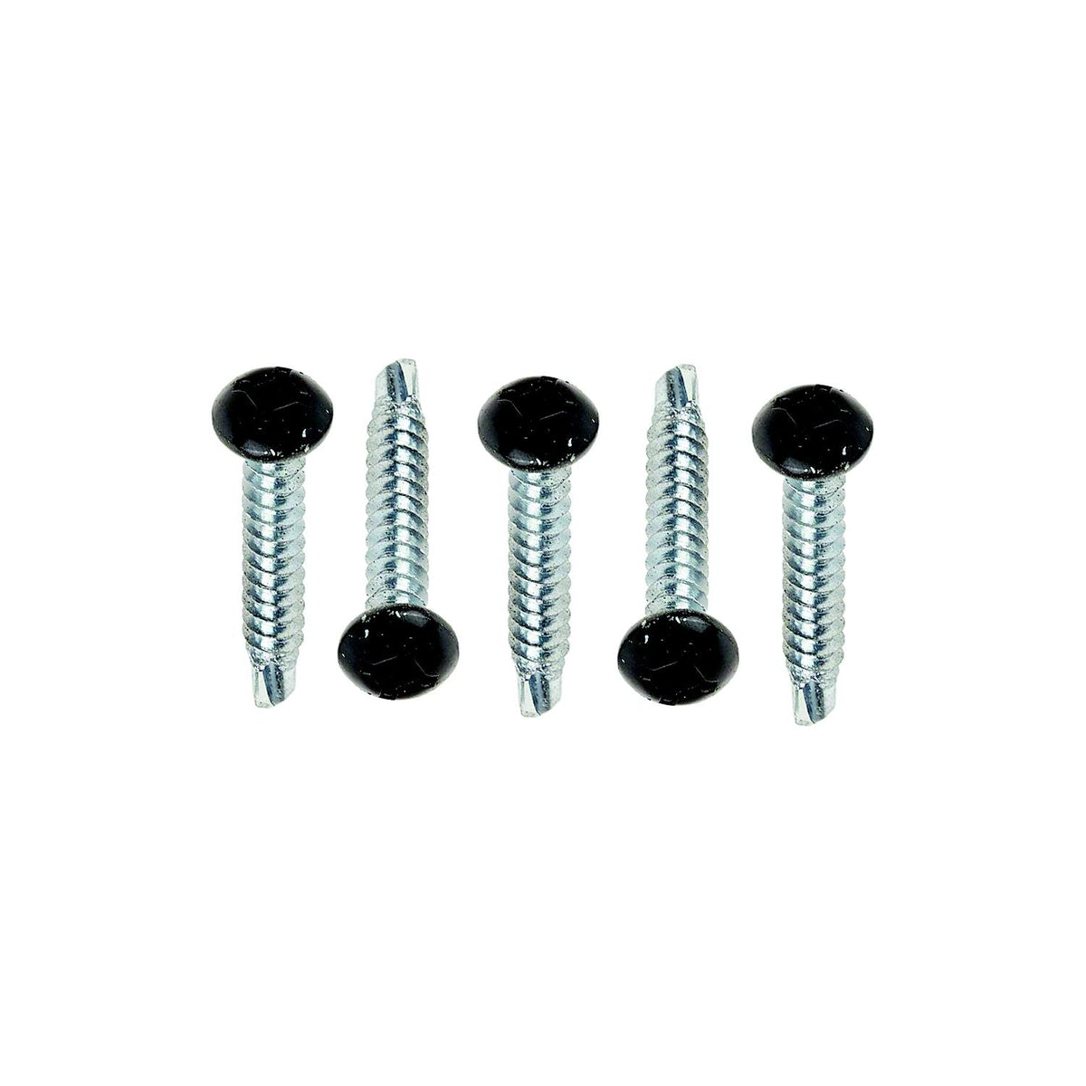 AP Products 012PTK500BL8X112 8 x1-1/2 Pan Head Tri-Screw, Black, 500 Pack - image 1
