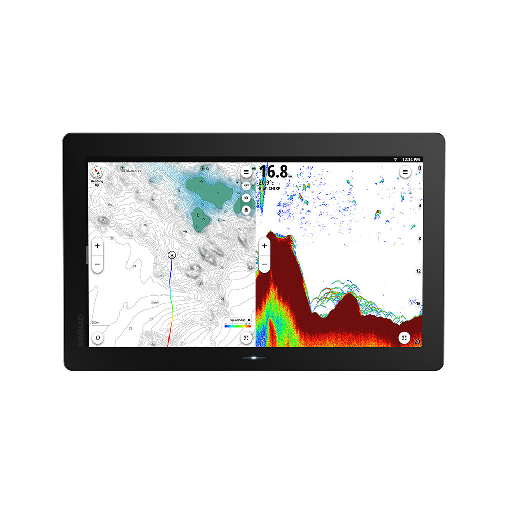 Simrad NSO 4 16" MFD w/C-MAP Discover X North America Chart - 000-16559-001