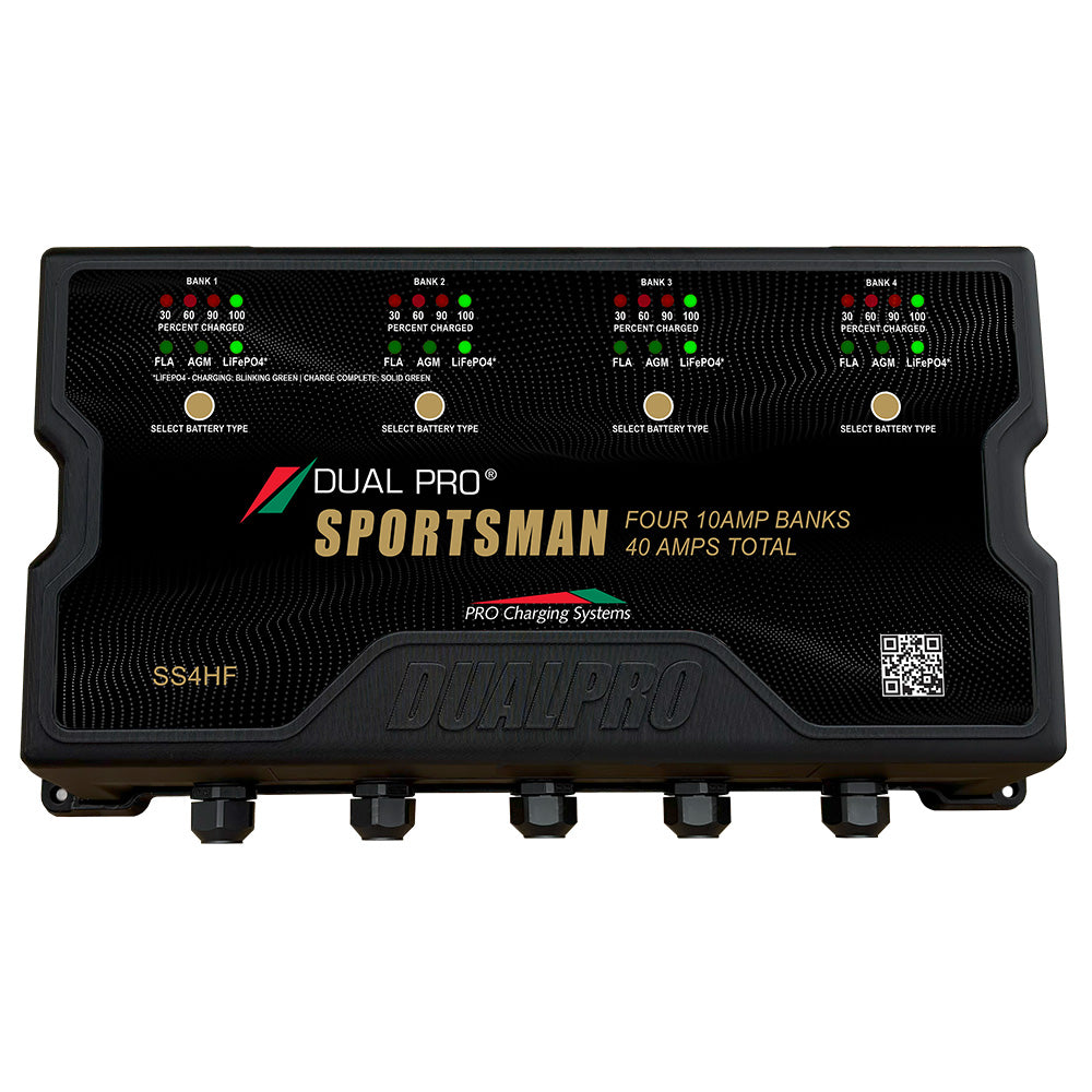 Dual Pro SS4HF Sportsman HF, 40A, 11 lbs., 3.25" x 8.0" x 14.4"