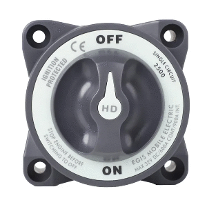 Egis Mobile Electric Egis Battery Switch - Heavy Duty-Series 600A - Off/On - 2500