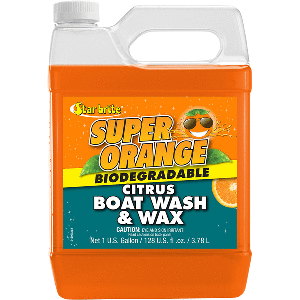 Star brite Super Orange Citrus Boat Wash & Wax - Fresh & Salt Water - 1 Gallon - 94600