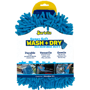Star brite Machine Washable Microfiber Reggae Mitt - 40105