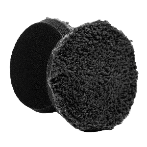 Lake Country HDO Black Microfiber Polishing Pad 3.5" - HDO-350F-POL-LC