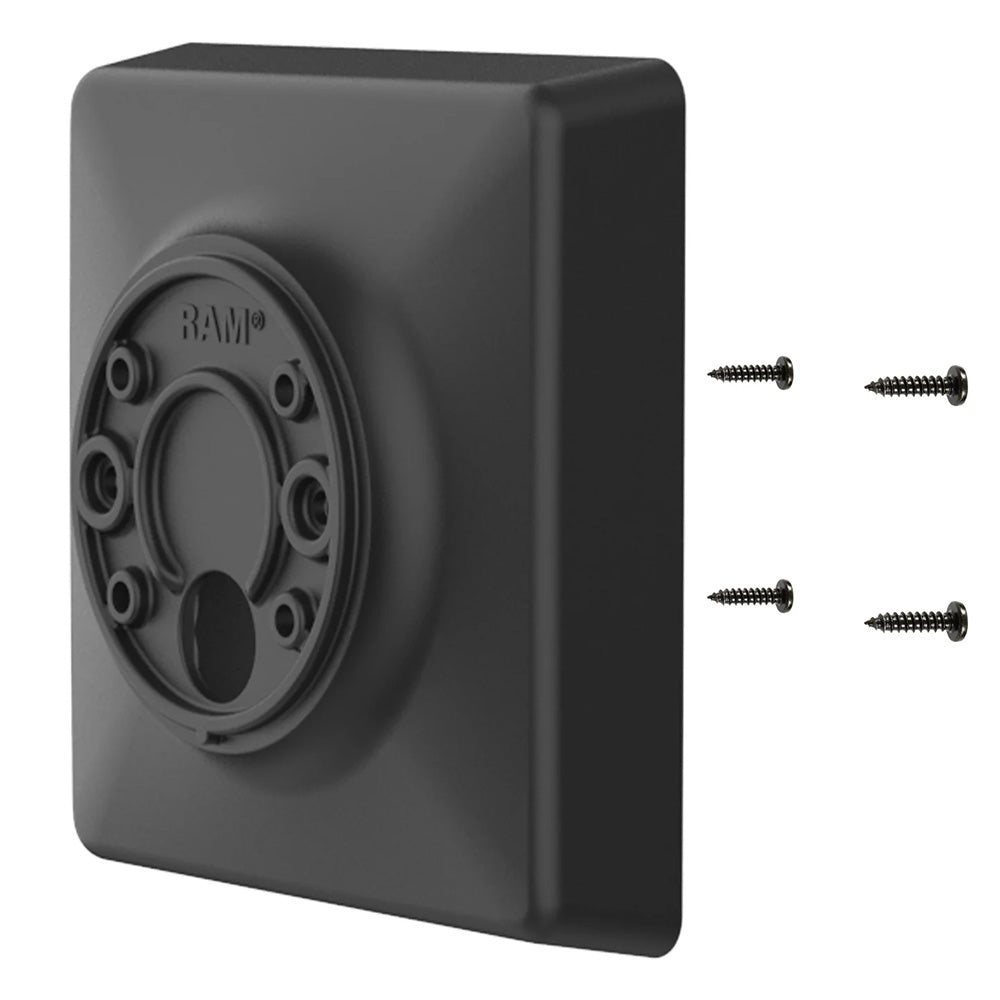 RAM Mounting Systems Ram Mount RAM® 100mm & 75mm VESA to AMPS Hole Pattern Adapter Plate - RAP-DOCK-D10VU
