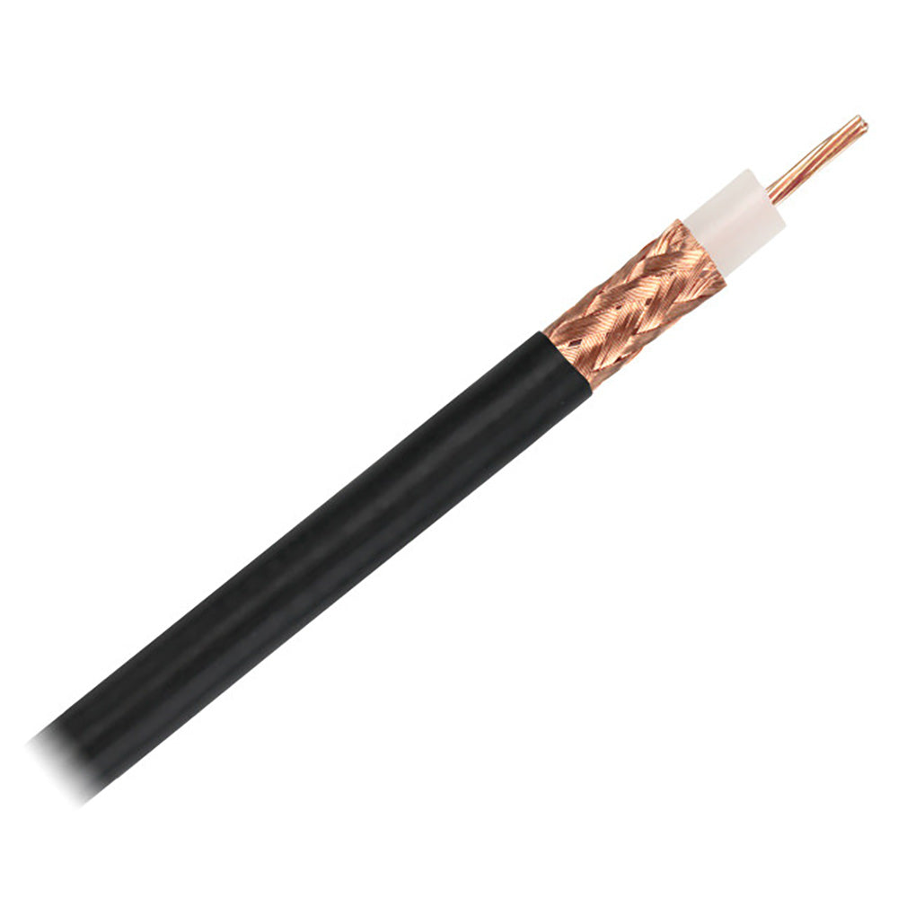 Pacer RG213U Coax Cable - Black - 150' - MRG213U-150