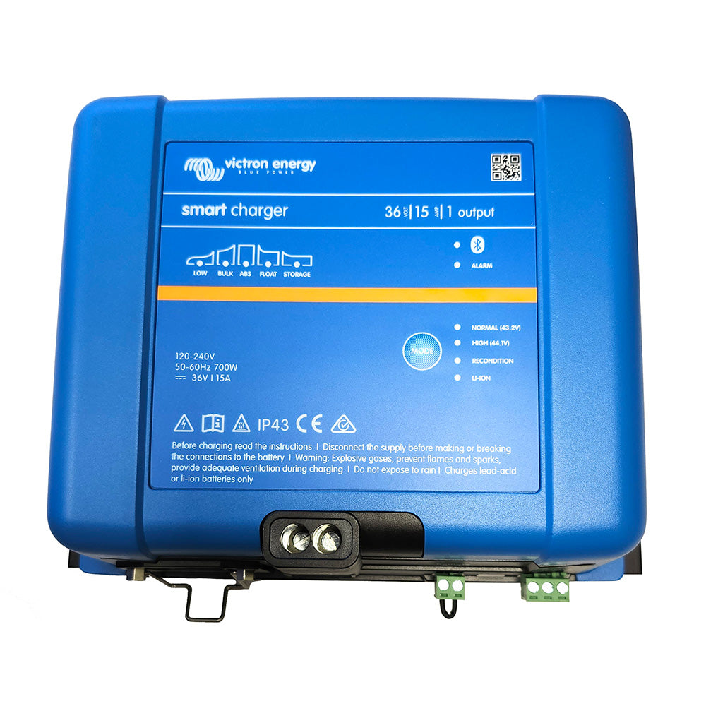 Victron Energy Victron Smart IP43 Charger 36V 15 (1) 120-240V - PSC361550095
