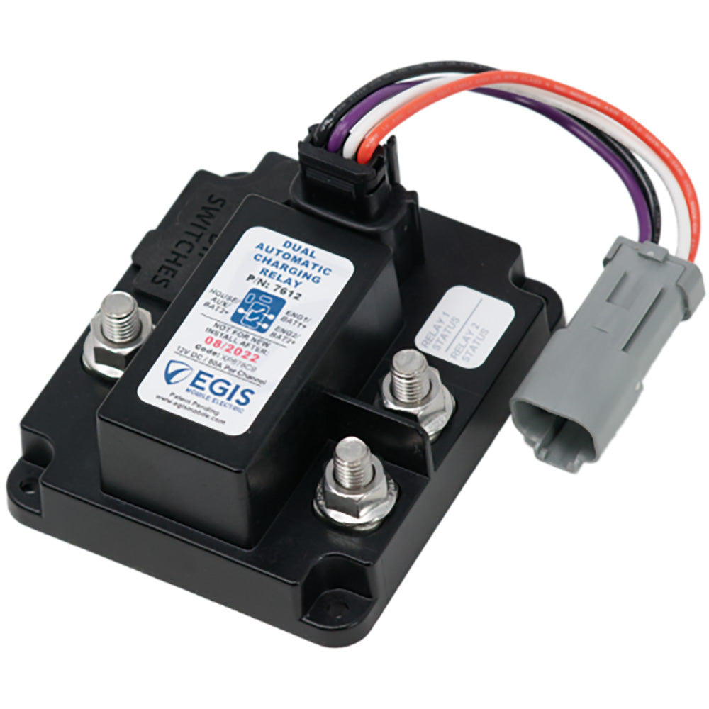 Egis Mobile Electric Egis Triple Battery Advanced Automatic Charging Relay (ACR) - 12V - 7612
