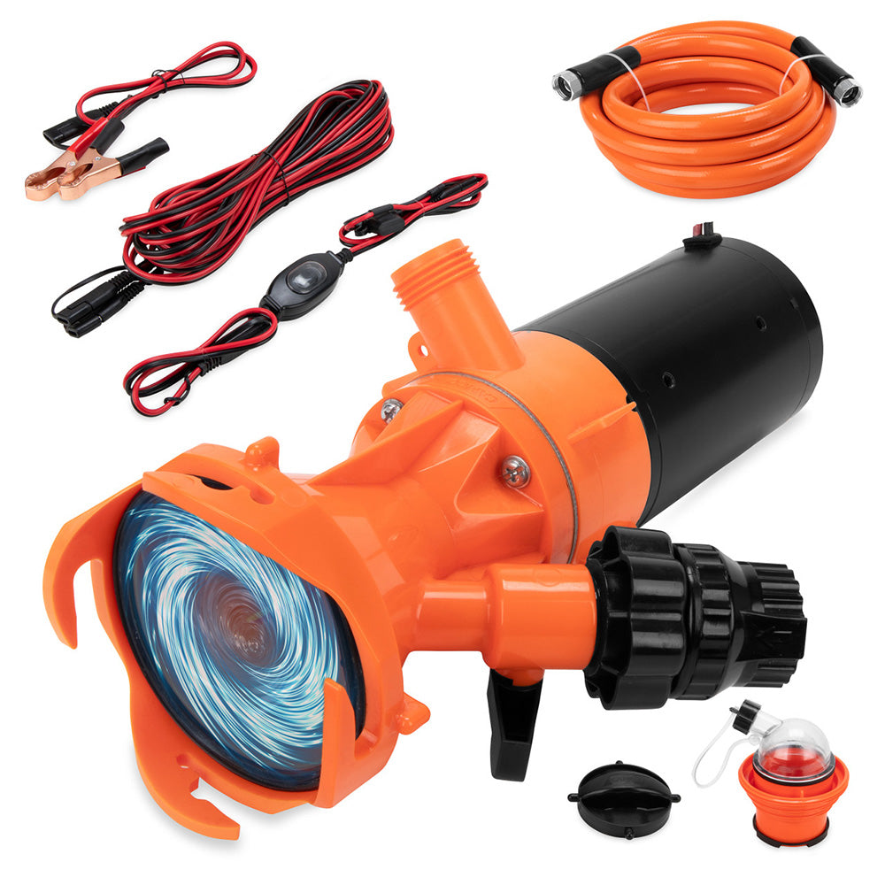 Camco 39040 Rhino RV Sewage Macerator Pump System