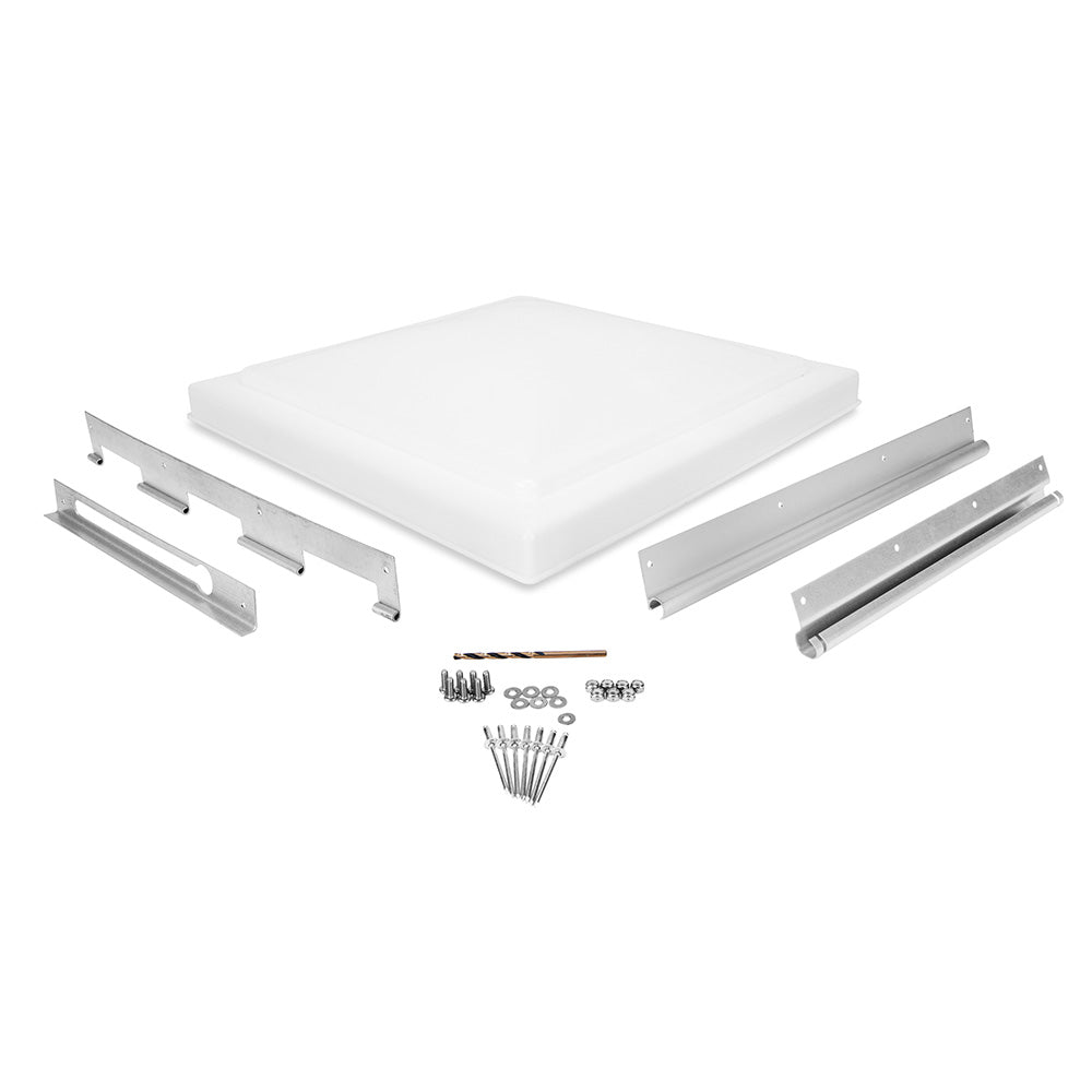 Camco 40195 Universal RV Roof Vent Replacement Kit, 14" x 14"