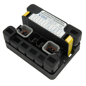 Egis Mobile Electric Egis MT Series 6+6 Sealed Fuse Block w/Ground Busbar - 3466