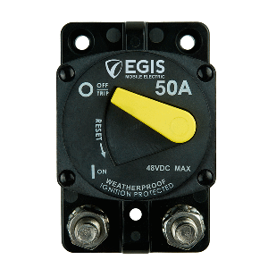 Egis Mobile Electric Egis 50A Circuit Breaker - 87 Series - Surface Mount - 4704-050