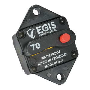 Egis Mobile Electric Egis 70A Circuit Breaker - 85 Series - Panel Mount - 4706-070