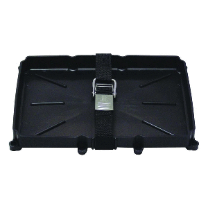 T-H Marine Supplies T-H Marine 24 Series Battery Holder Tray w/Stainless Buckled Strap - NBH-24-SSC-DP