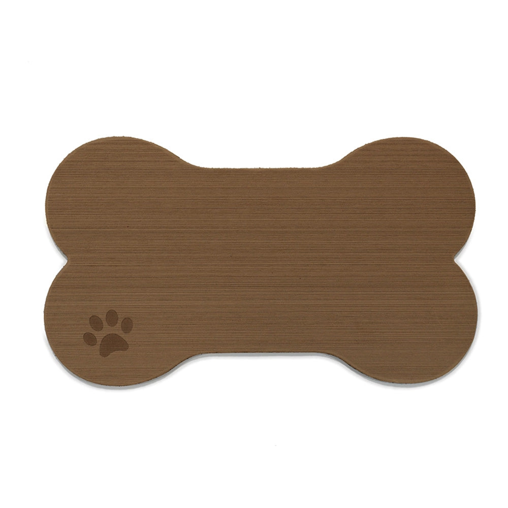 SeaDek Dog Bowl Mat - Cappuccino/Black - Large - 16.5" x 29.5" - 63207-91090