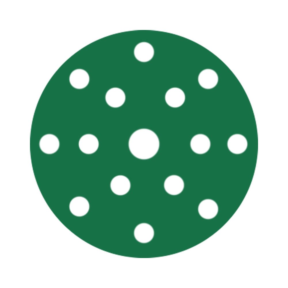 RUPES PROCUT Film Abrasive Discs 150mm (6") - 15 Holes - P220 Grit *Box of 50pcs - 9.45FD220