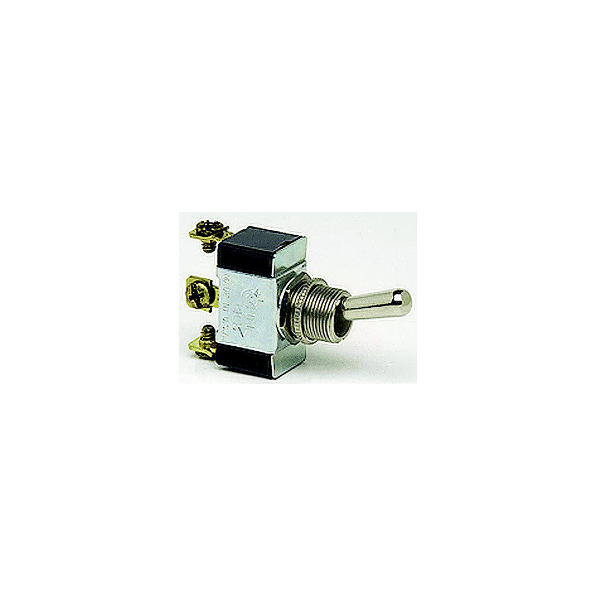 Cole Hersee 5502104BP Toggle Switch, (ON)-OFF-(ON) SPDT, Retail Pkg - 55021-04-BP