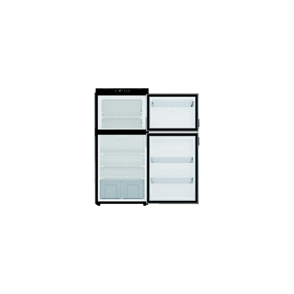 Norcold N8DCBKR Polar N8/10Dc Series Refrigerator, 8 cu.ft., Black - N8DCBKR
