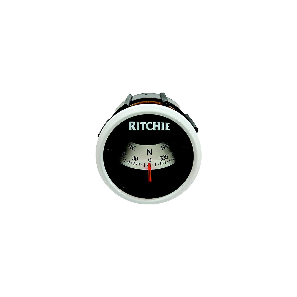 Ritchie Navigation Ritchie X23WW Sport Dash Mount Compass, White/white dial - X-23WW