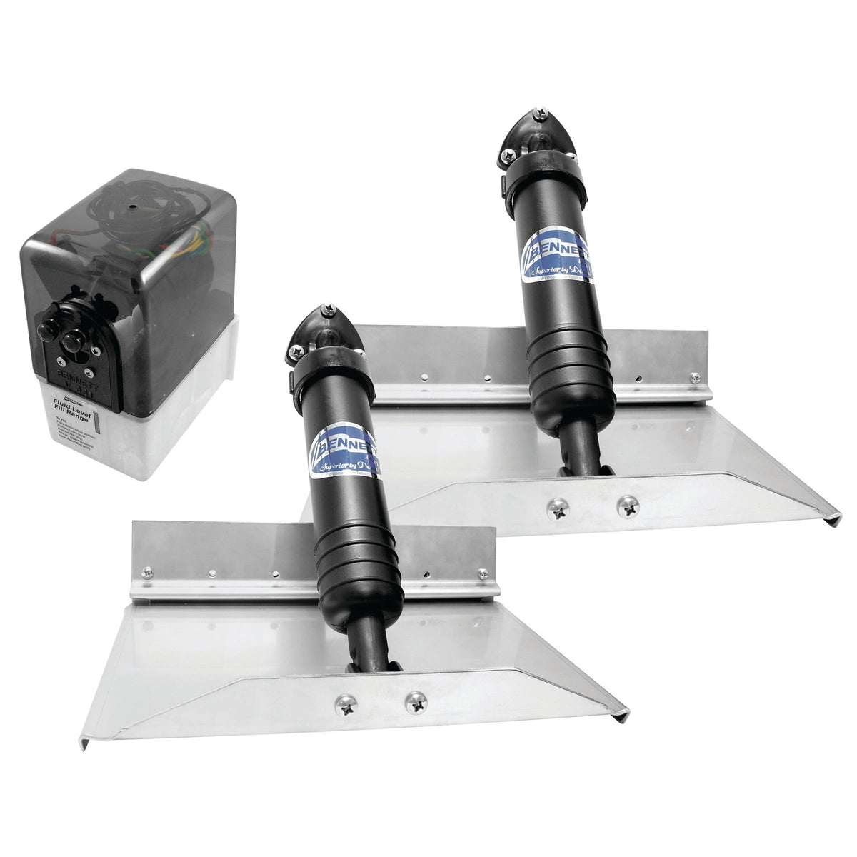 Bennett Marine Standard Hydraulic Trim Tab System (12” x 9”) - 129 - image 1
