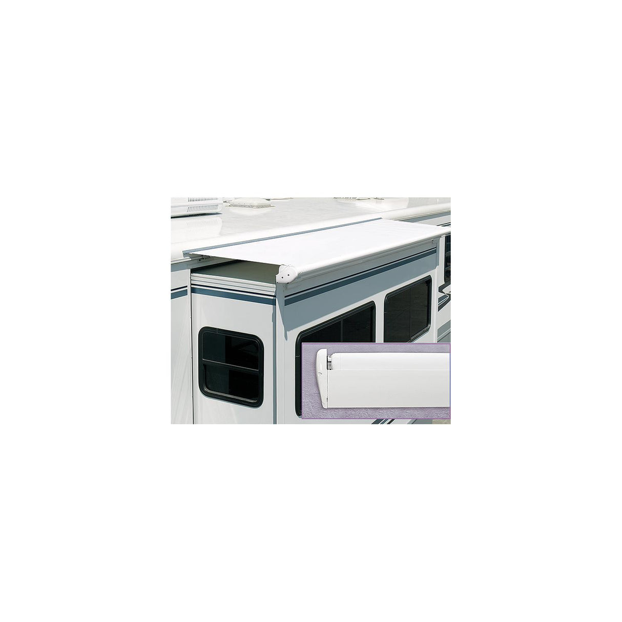 Powerwinch Carefree Sideout Kover III w/Deflector - UQ1570025
