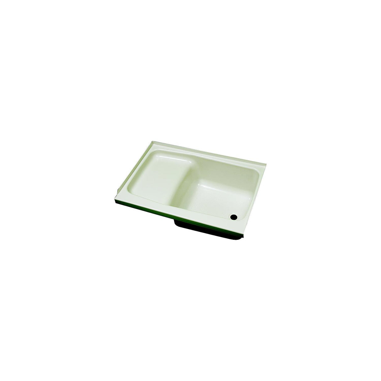 Specialty Recreation Right Drain Step Tub, 24" x 36", Parchment - ST2436PR - image 1