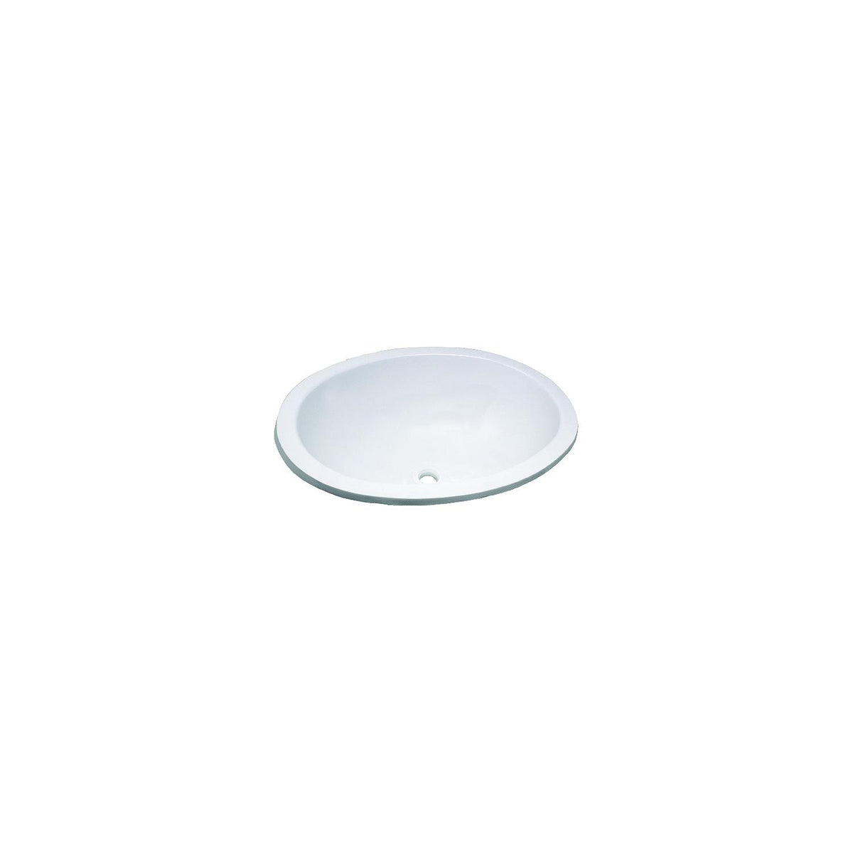 Bristol Products IVORY-WHITE ABS OVAL SINK BELL RV RVX - 16156PP - image 1