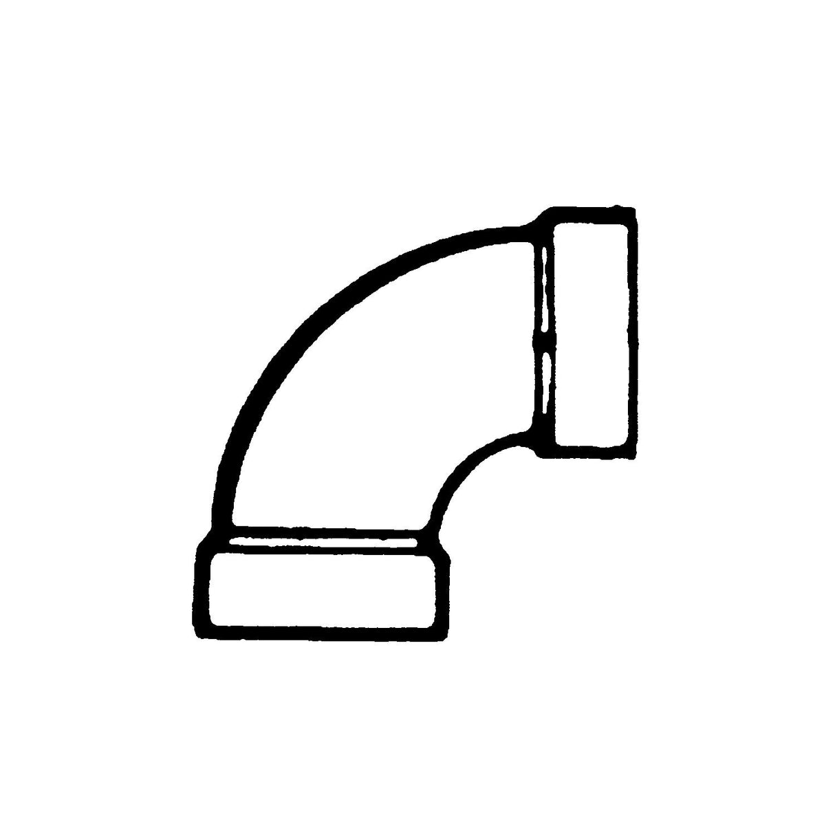 Bristol Products 1/4 BEND 3IN ABS BELL RV RVX - 632253 - image 1