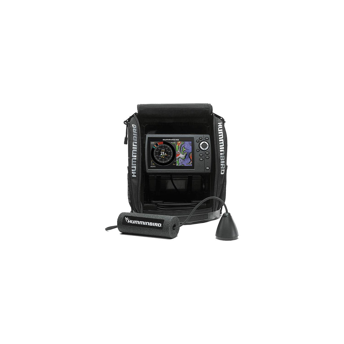 Humminbird 4117401 Ice Helix 5 CHIRP GPS G3 All Season Fishfinder & Chartplotter - image 1