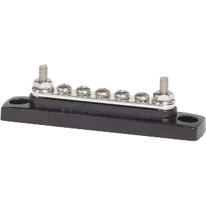 Blue Sea Systems Blue Sea 2304 MiniBus 100 Ampere Common BusBar 5 x 8-32 Screw Terminal