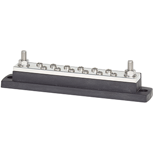 Blue Sea Systems Blue Sea 2105 MaxiBus 250AMP Common BusBars 12 x #10 Terminal Screws