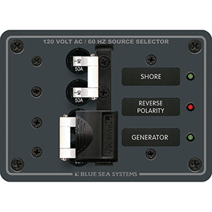 Blue Sea Systems Blue Sea 8061 AC Toggle Source Selector 120V AC - 50AMP