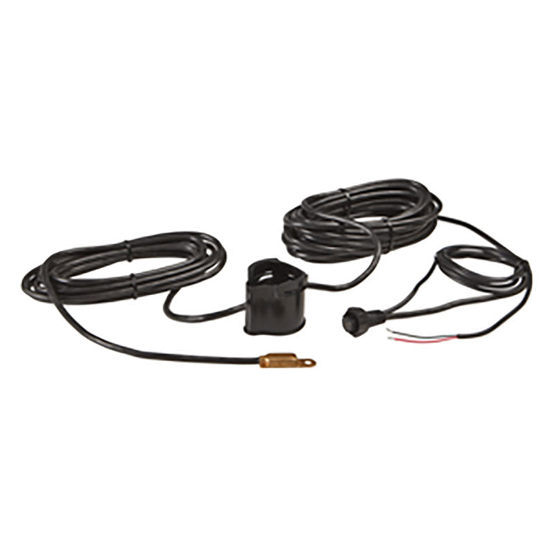 Lowrance In-Hull/Trolling Motor Mount Transducer with 20’ Cable, Remote Temp - 000-0106-69 - image 1