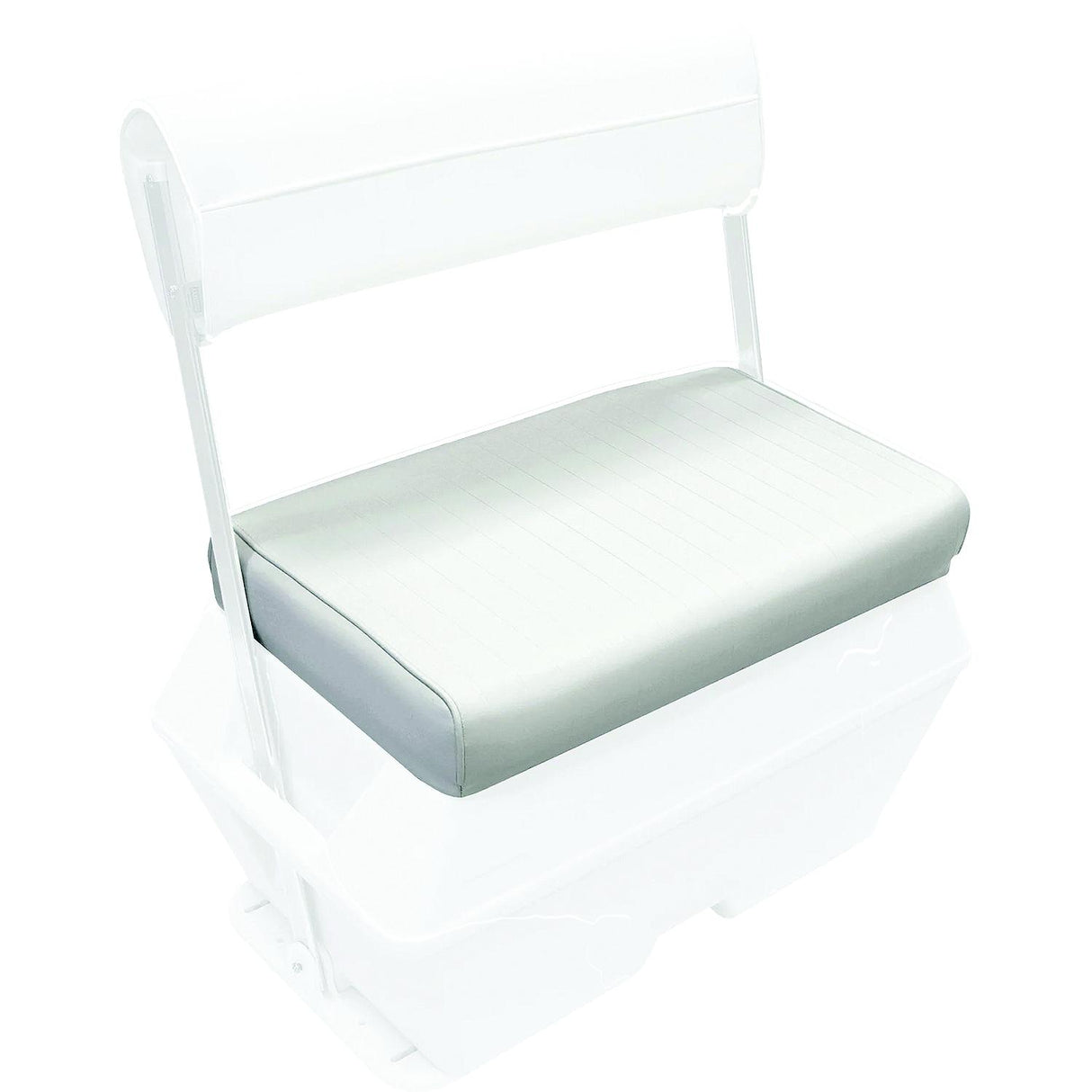 Wise Seating 8WD159RS Replacement Seat Cushion for 8WD159-784 50 Qt, White - 8WD159-R-S