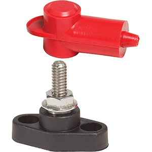 Blue Sea Systems Blue Sea 2011 PowerPost Mini High Amperage Cable Connector - 1/4" Stud