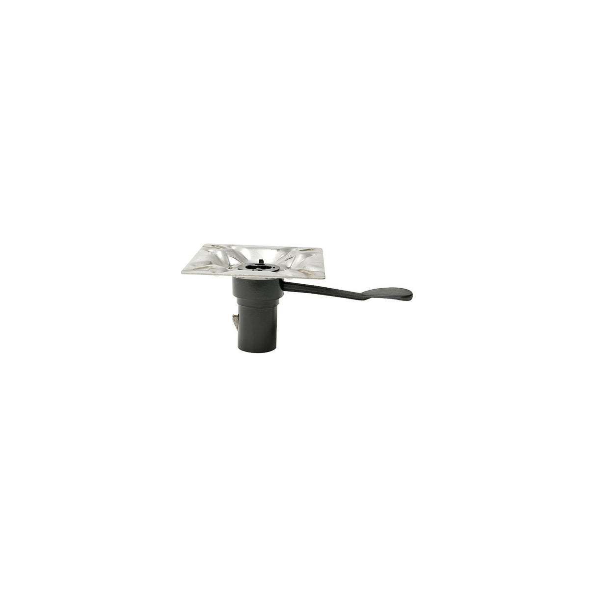 ATTWOOD SwivlEze 238 Series Seat Mount, Right Handle, 3° Angle, Stainless Steel - 238142-7
