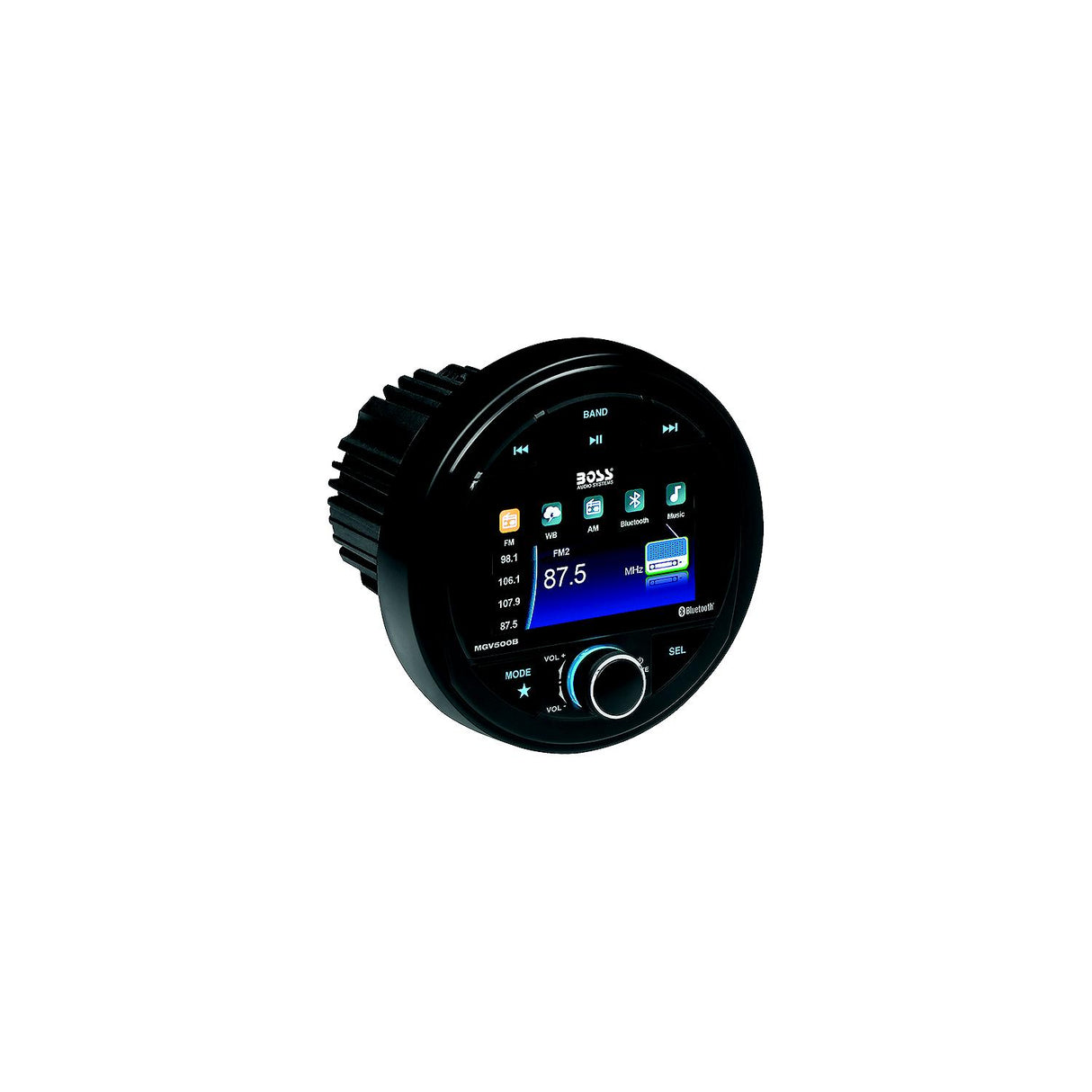 Boss Audio Systems BOSS Audio MGV500B In-Dash Gauge Digital Media AM/FM Receiver - MGV500B