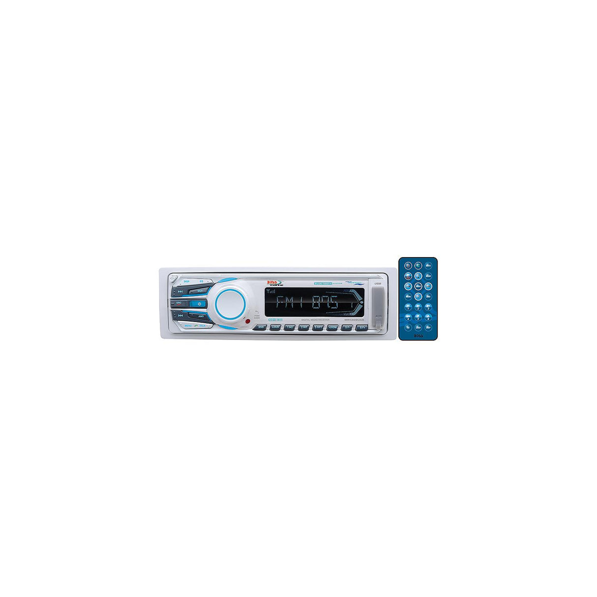 Boss Audio Systems Bluetooth® Digital Media AM/FM/USB/MP3/SD/AUX Mech-Less Receiver - MR1308UAB