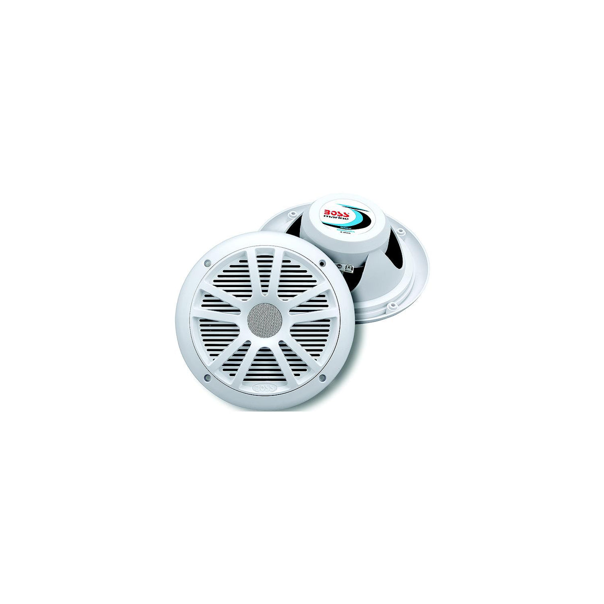 Boss Audio Systems 6-1/2" 2-Way Marine Speakers, White - MR6W