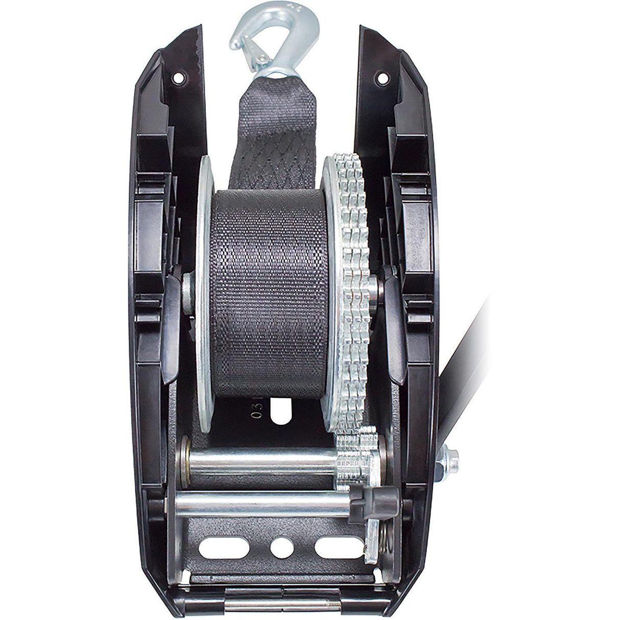 Dutton-Lainson 17027 Pulling Winch, DLx1500FC , Full Cover, 1,500 lbs. capacity, 20' of 2" - image 1