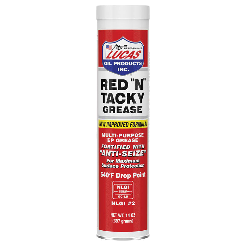 Dexter Lucas Red "N" Tacky Grease (14 oz. Tube) - 11008RCS - image 1
