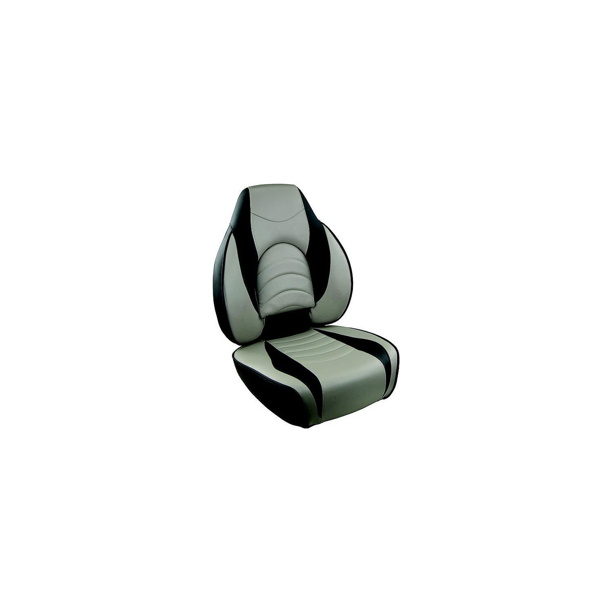 Springfield Marine Springfield 10416341 Fish Pro High Back Seat, Charcoal/Gray - 1041634-1