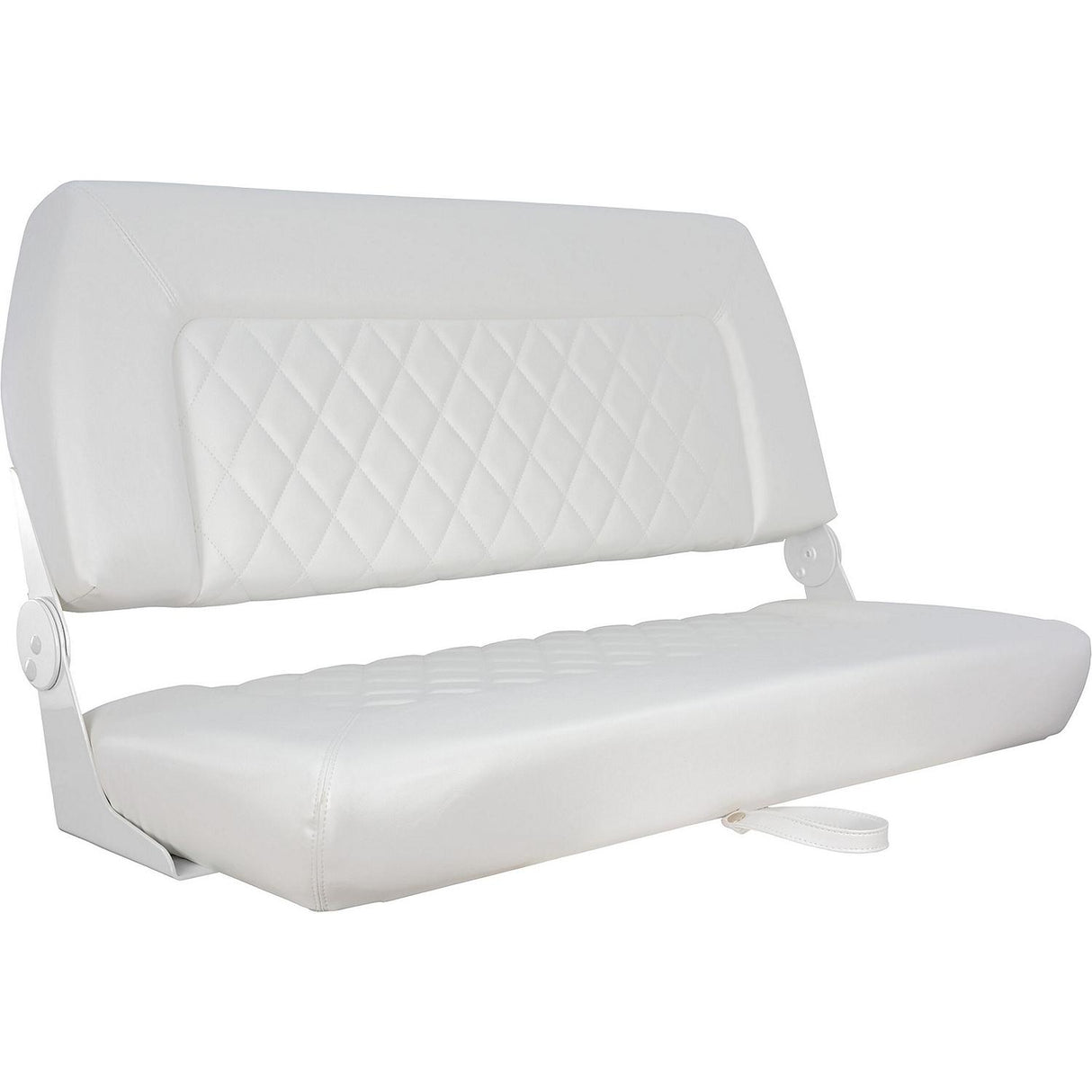 Springfield Marine 1042039 Double Wide Folding Seat, White - image 3
