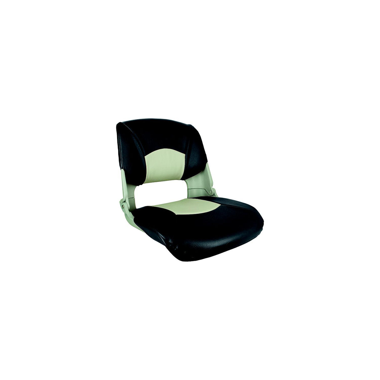Springfield Marine Springfield Skipper Seat With Cushions, Charcoal/Gray/Gray Shell - 1061017
