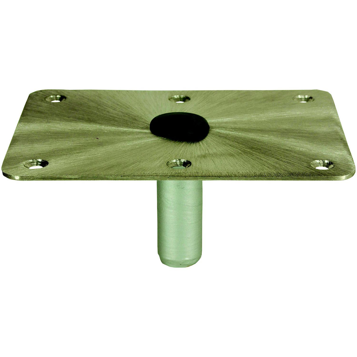 Springfield Marine 1630004 Kingpin™ Threaded Rectangular Steel Base, Satin Finish, 6" x 8" Stainless Steel - image 2