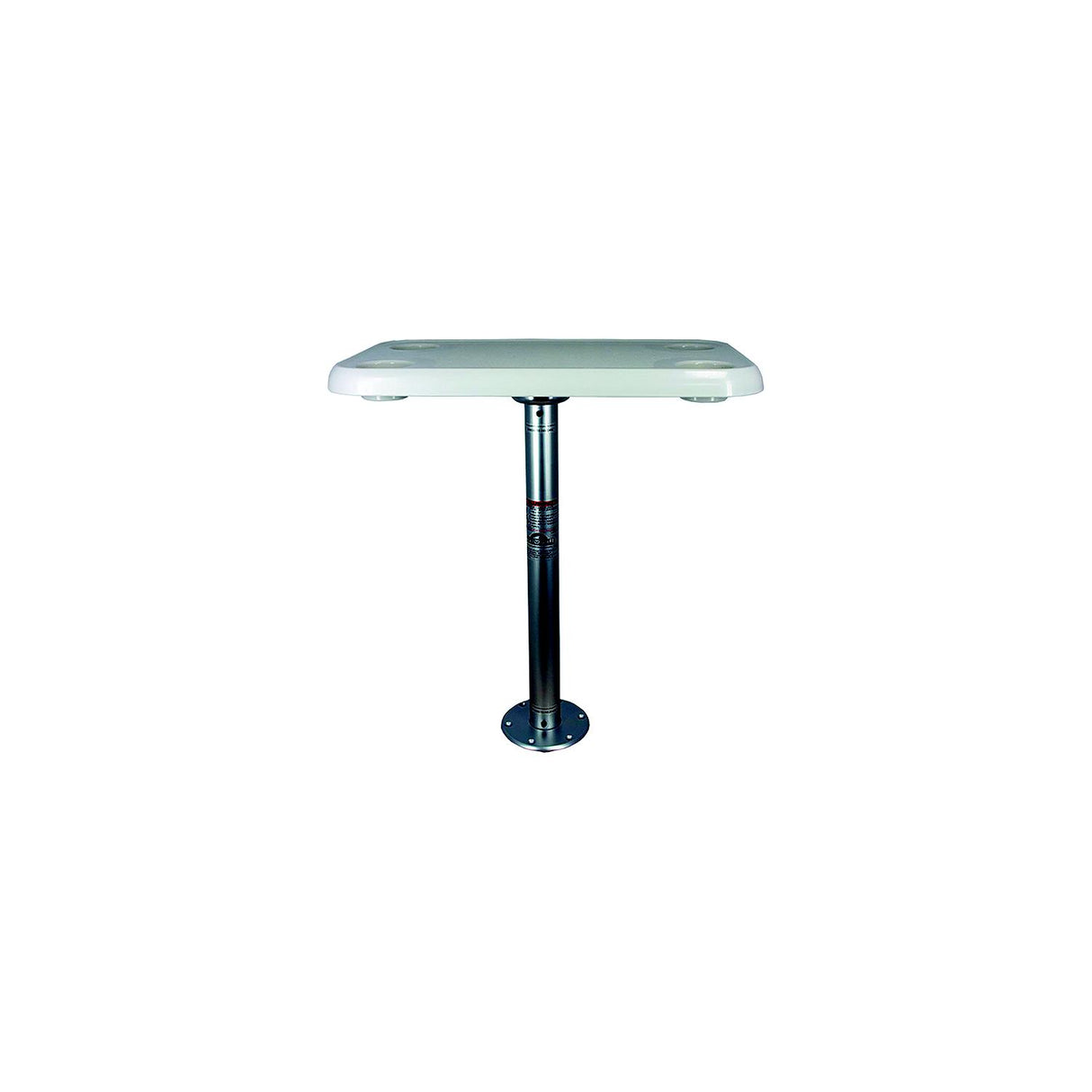 Springfield Marine Dock Edge 1690207 Stowable Table Package, Rectangular Tabletop - 1690207