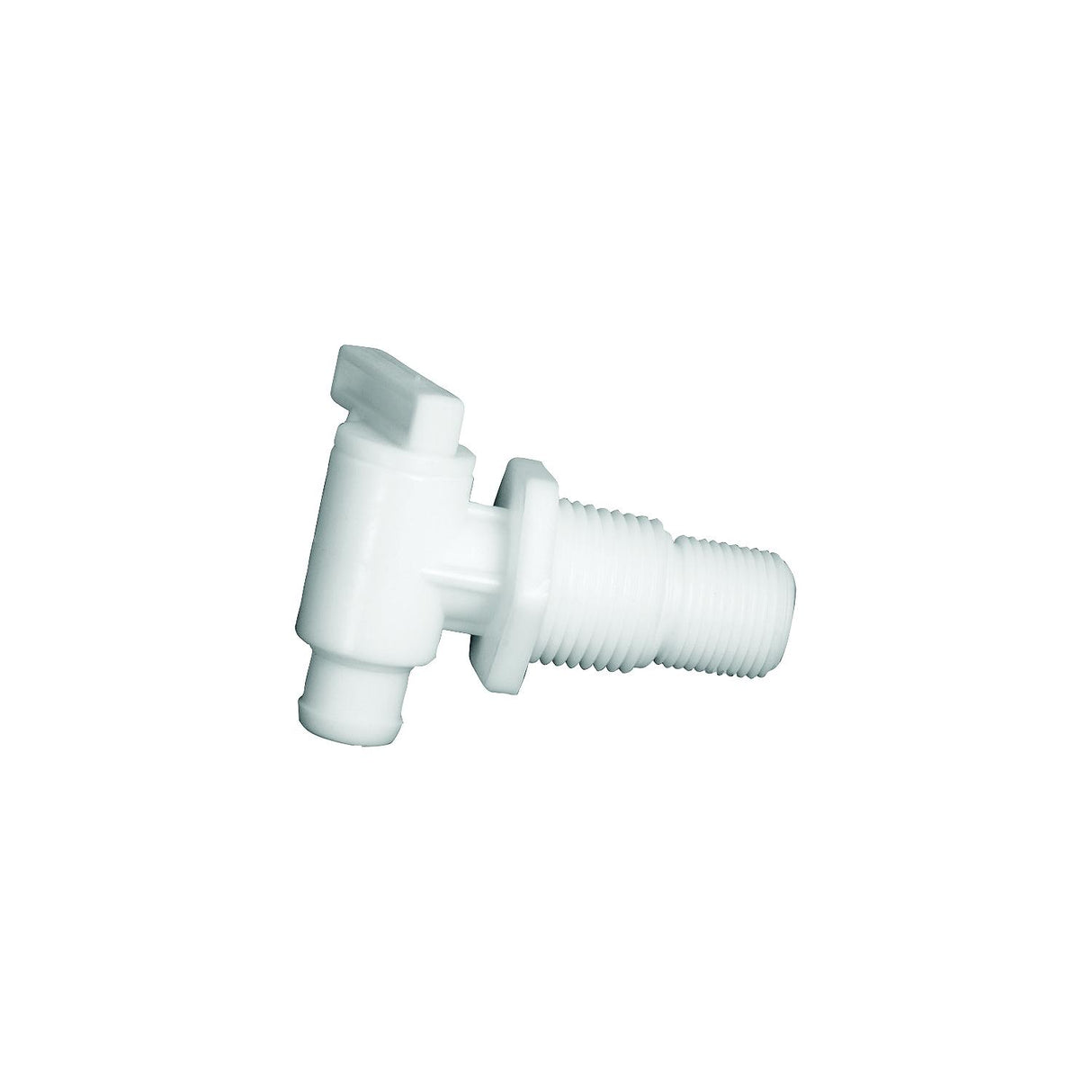 Camco 22243 Dual Size Drain Valve Without Flange 3/8" or 1/2" Male NPT Thread - image 1