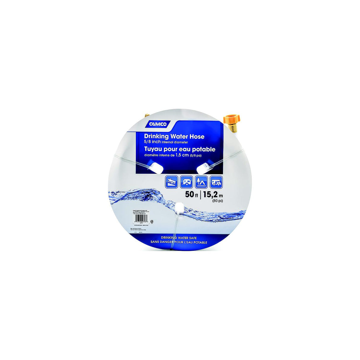 Camco 22793 Washdown Hose 5/8" X 50' Marine Boat